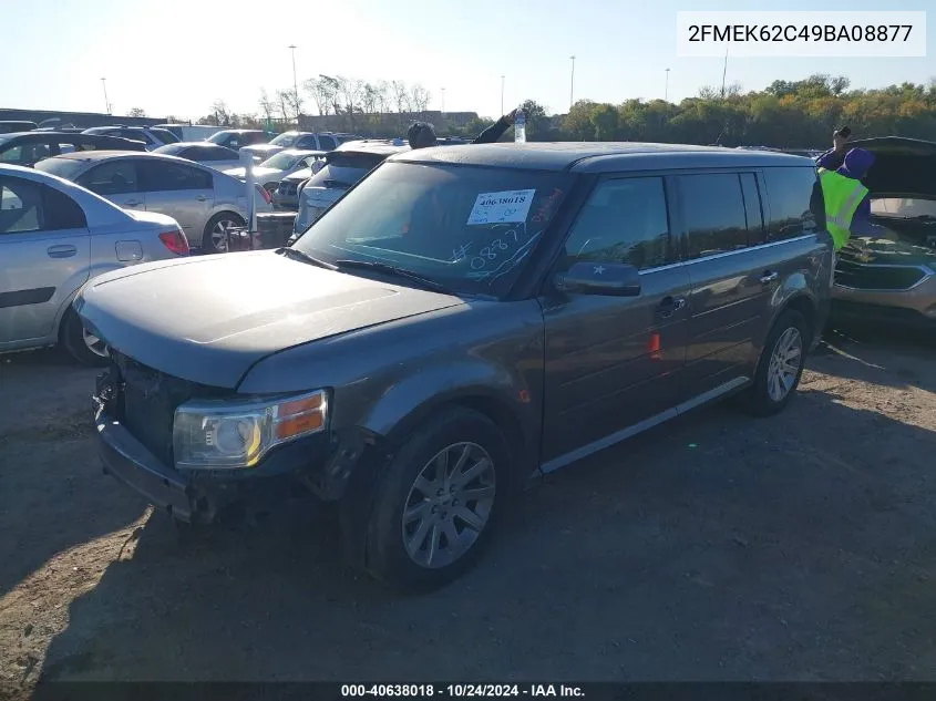 2009 Ford Flex Sel VIN: 2FMEK62C49BA08877 Lot: 40638018