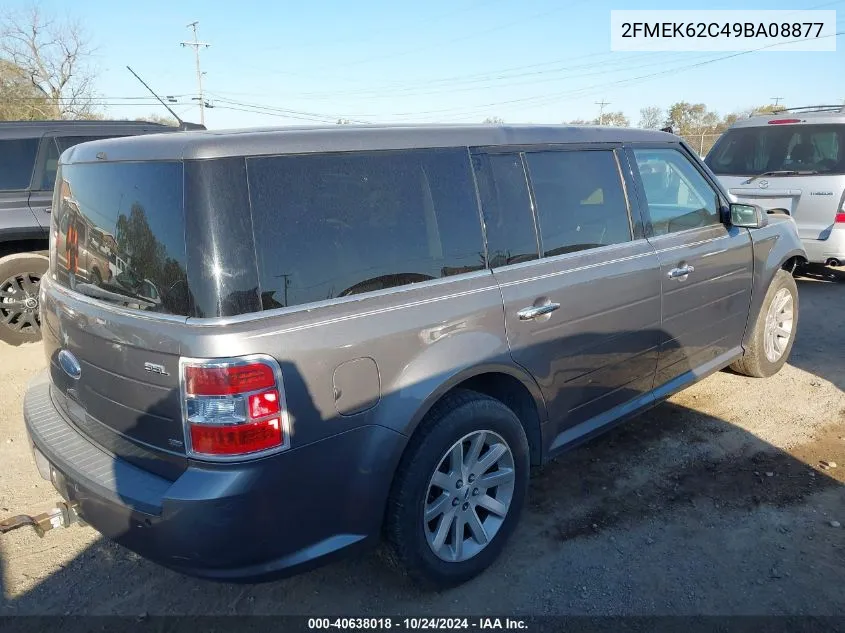 2009 Ford Flex Sel VIN: 2FMEK62C49BA08877 Lot: 40638018