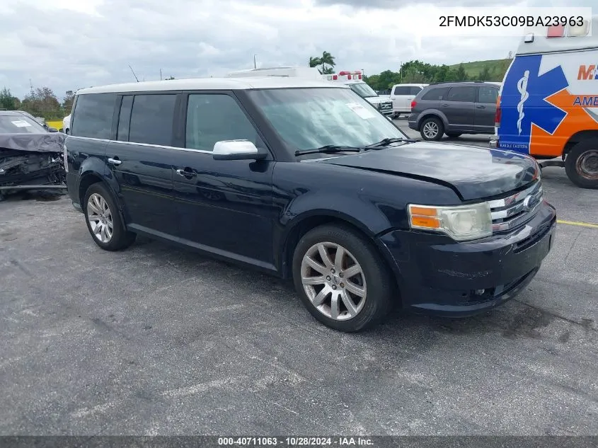 2009 Ford Flex Limited VIN: 2FMDK53C09BA23963 Lot: 40711063