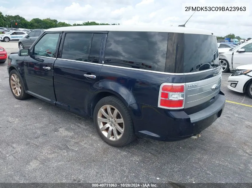 2009 Ford Flex Limited VIN: 2FMDK53C09BA23963 Lot: 40711063