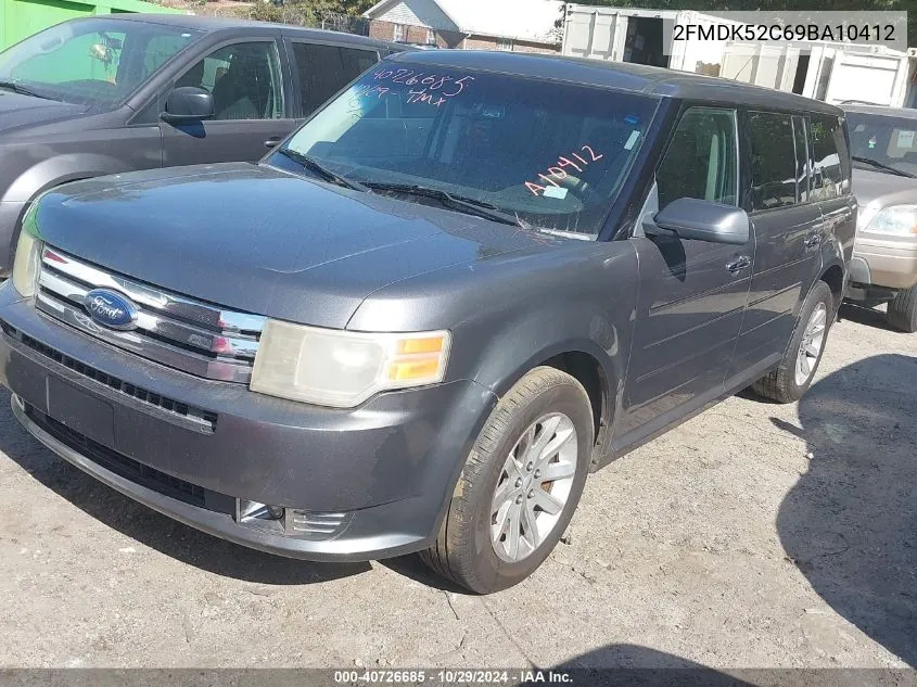 2009 Ford Flex Sel VIN: 2FMDK52C69BA10412 Lot: 40726685