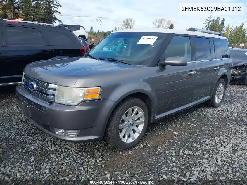 2009 Ford Flex Sel VIN: 2FMEK62C09BA01912 Lot: 40750944