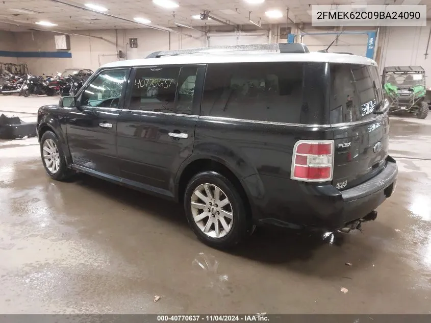 2009 Ford Flex Sel VIN: 2FMEK62C09BA24090 Lot: 40770637