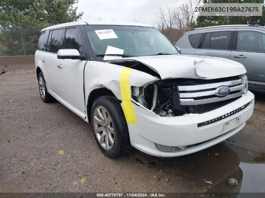 2009 Ford Flex Limited VIN: 2FMEK63C19BA27675 Lot: 40770797