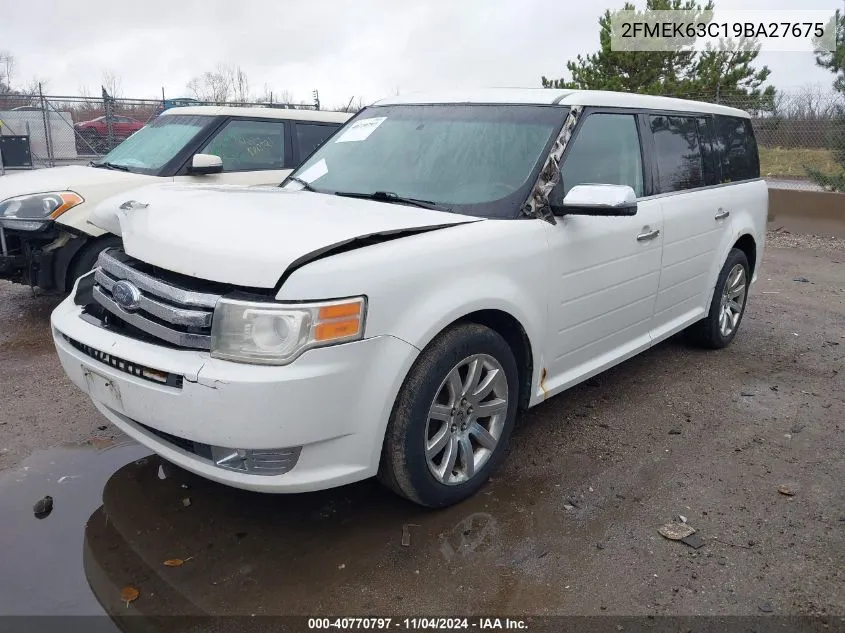 2009 Ford Flex Limited VIN: 2FMEK63C19BA27675 Lot: 40770797