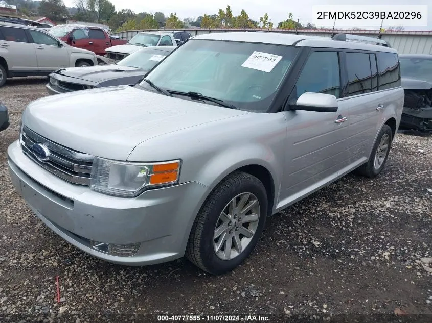 2009 Ford Flex Sel VIN: 2FMDK52C39BA20296 Lot: 40777555