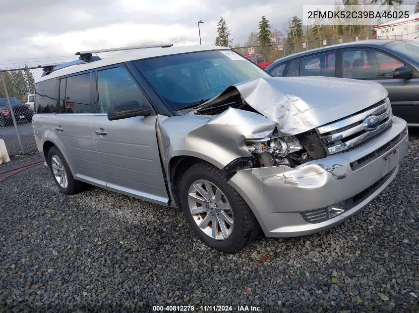 2009 Ford Flex Sel VIN: 2FMDK52C39BA46025 Lot: 40812279