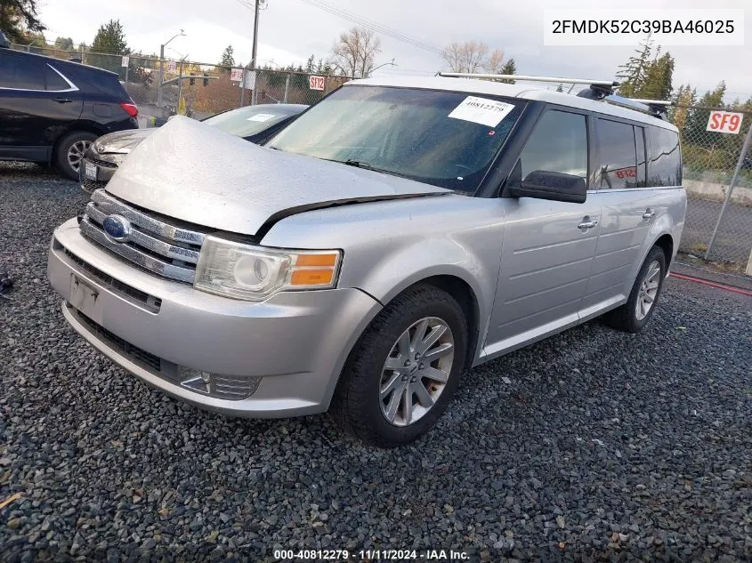 2009 Ford Flex Sel VIN: 2FMDK52C39BA46025 Lot: 40812279