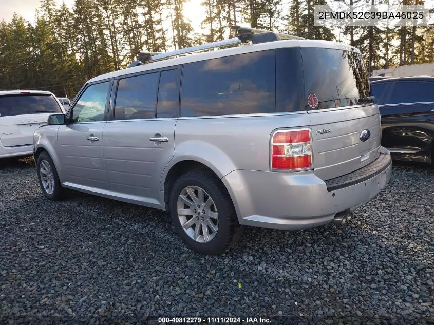 2009 Ford Flex Sel VIN: 2FMDK52C39BA46025 Lot: 40812279