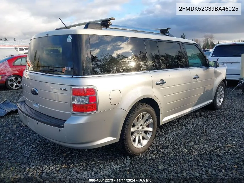 2009 Ford Flex Sel VIN: 2FMDK52C39BA46025 Lot: 40812279