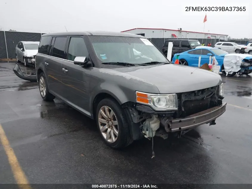 2009 Ford Flex Limited VIN: 2FMEK63C39BA37365 Lot: 40872875