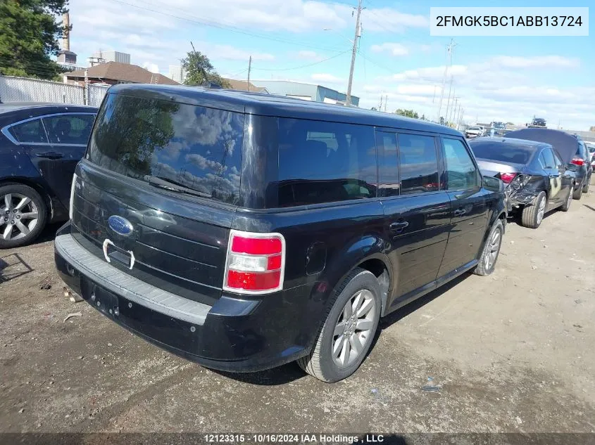 2010 Ford Flex Se VIN: 2FMGK5BC1ABB13724 Lot: 12123315