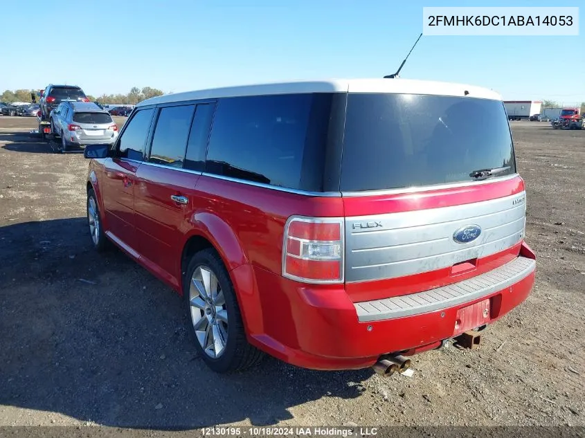 2010 Ford Flex VIN: 2FMHK6DC1ABA14053 Lot: 12130195