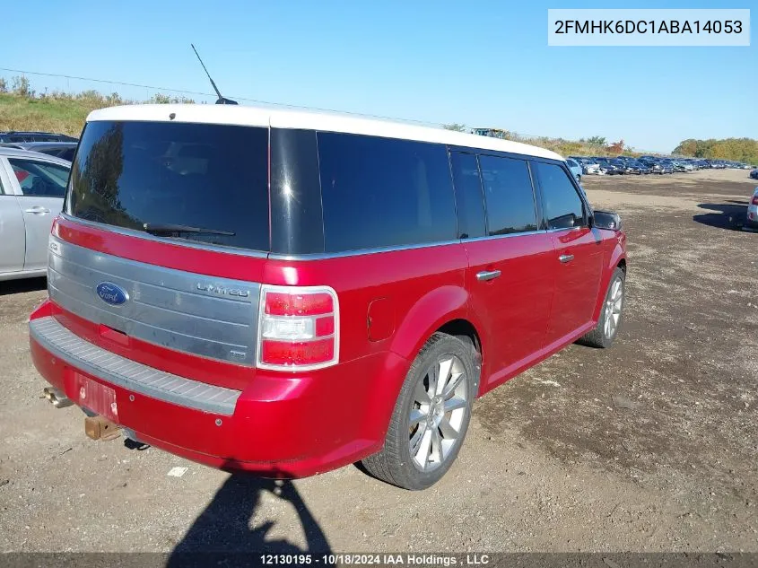 2010 Ford Flex VIN: 2FMHK6DC1ABA14053 Lot: 12130195