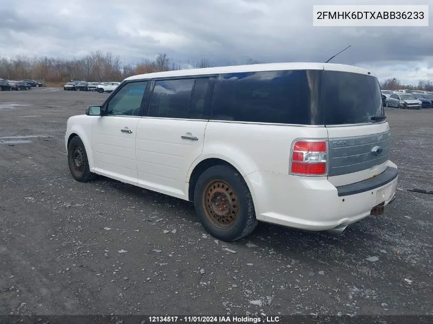 2010 Ford Flex VIN: 2FMHK6DTXABB36233 Lot: 12134517