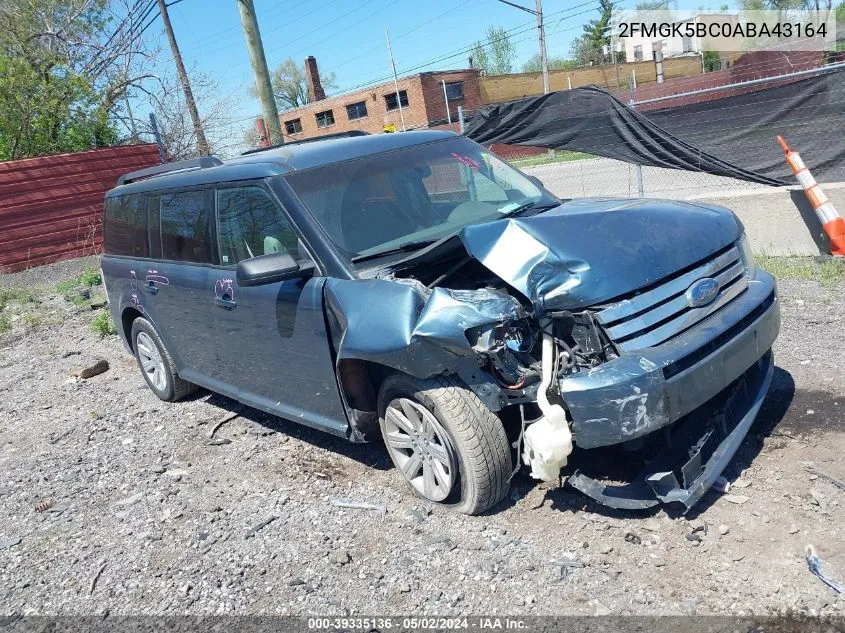 2010 Ford Flex Se VIN: 2FMGK5BC0ABA43164 Lot: 39335136