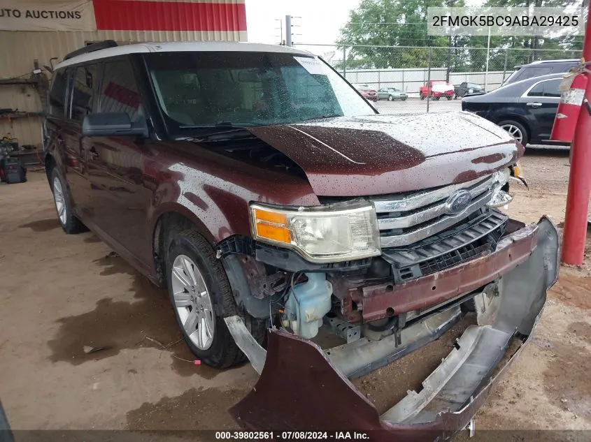 2010 Ford Flex Se VIN: 2FMGK5BC9ABA29425 Lot: 39802561