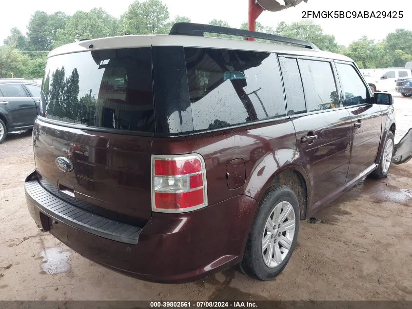 2010 Ford Flex Se VIN: 2FMGK5BC9ABA29425 Lot: 39802561