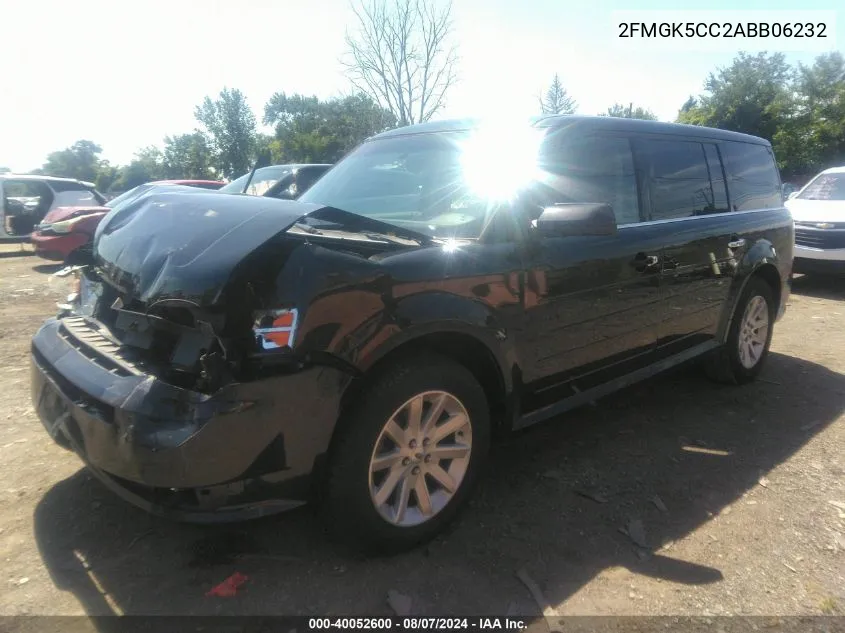 2FMGK5CC2ABB06232 2010 Ford Flex Sel