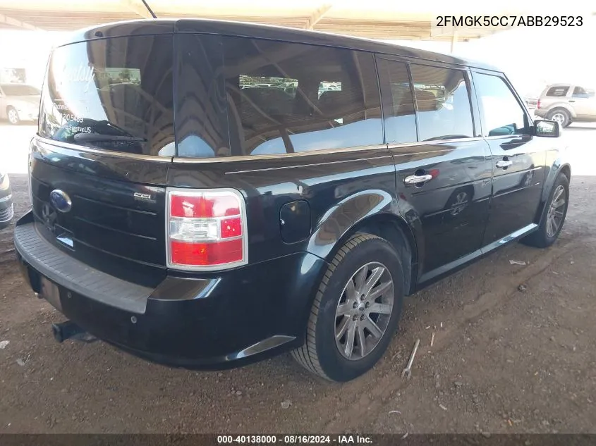 2FMGK5CC7ABB29523 2010 Ford Flex Sel