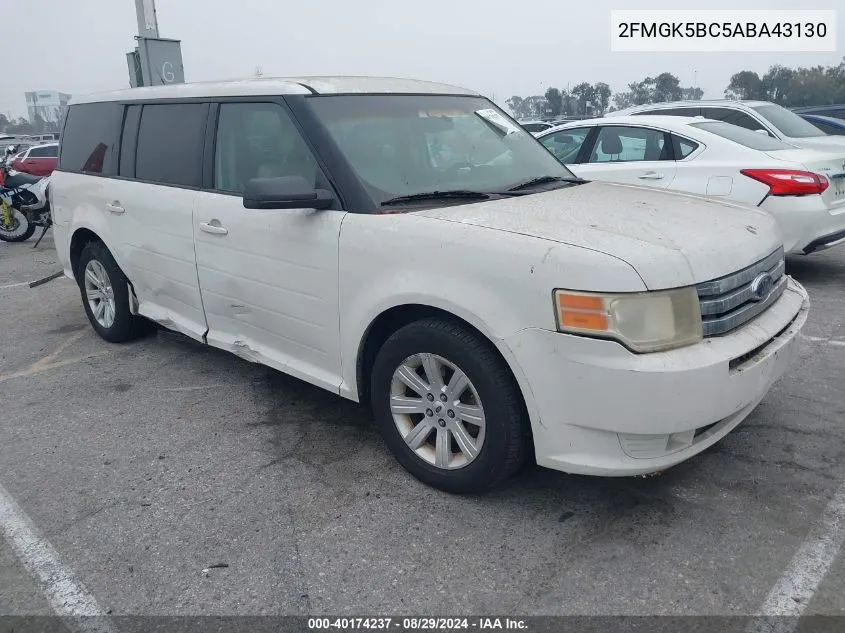 2FMGK5BC5ABA43130 2010 Ford Flex Se