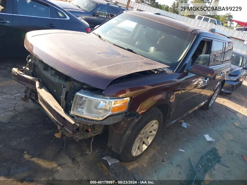 2010 Ford Flex Sel VIN: 2FMGK5CC9ABA99229 Lot: 40179997