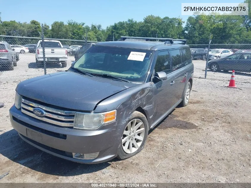 2010 Ford Flex Sel VIN: 2FMHK6CC7ABB29175 Lot: 40211940