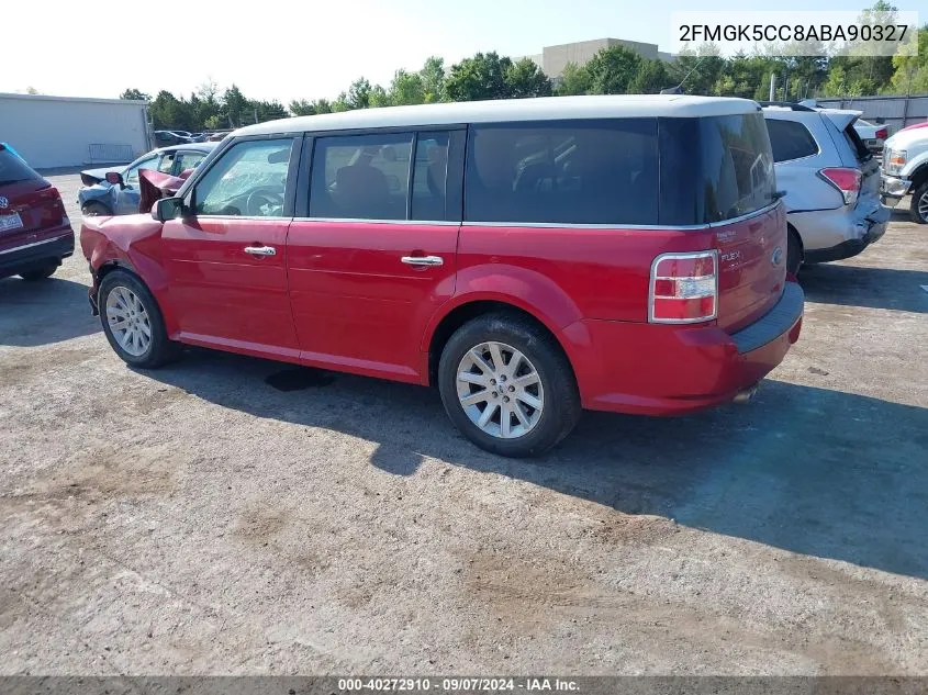 2010 Ford Flex Sel VIN: 2FMGK5CC8ABA90327 Lot: 40272910