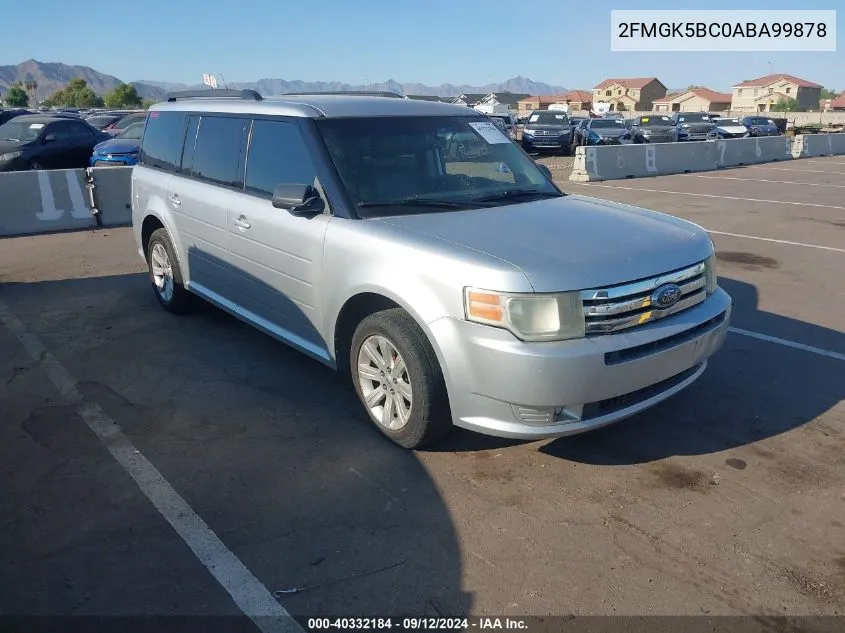 2FMGK5BC0ABA99878 2010 Ford Flex Se