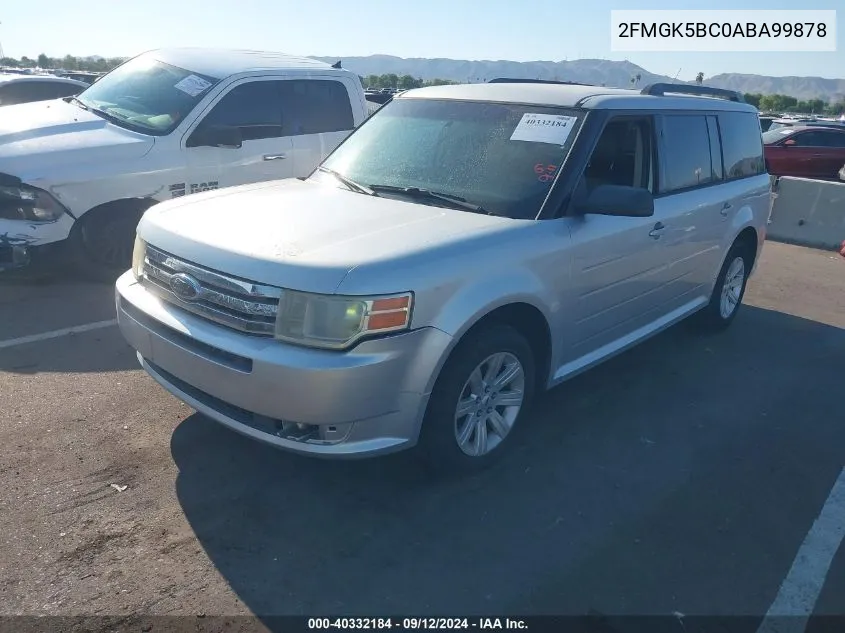 2FMGK5BC0ABA99878 2010 Ford Flex Se