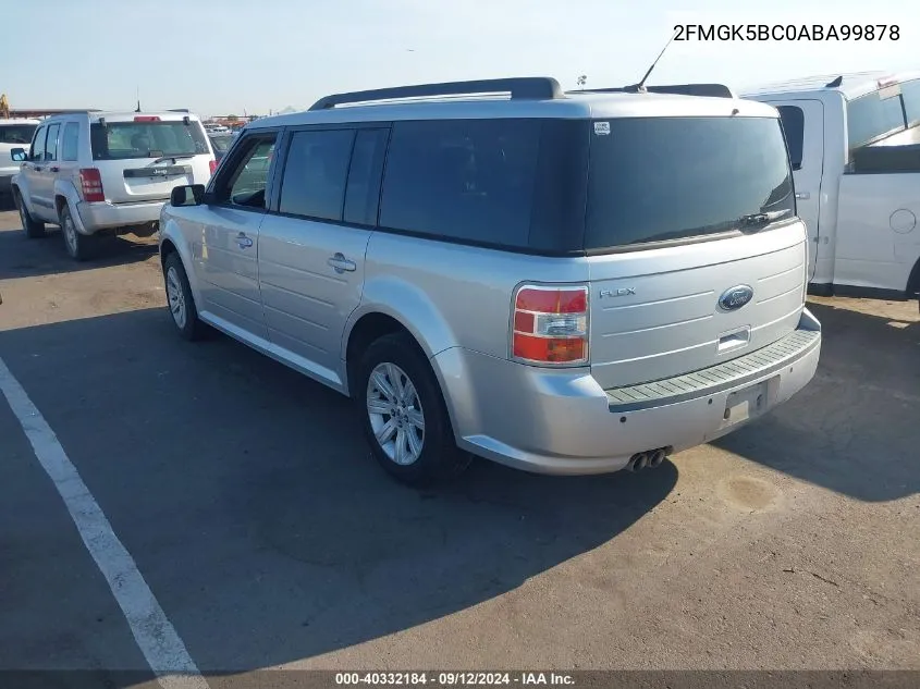 2FMGK5BC0ABA99878 2010 Ford Flex Se