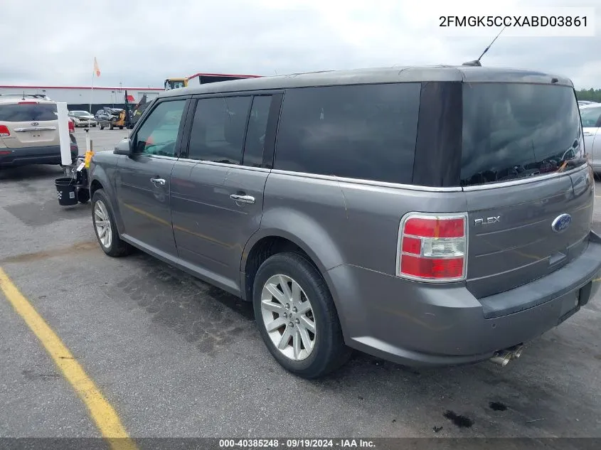 2010 Ford Flex Sel VIN: 2FMGK5CCXABD03861 Lot: 40385248