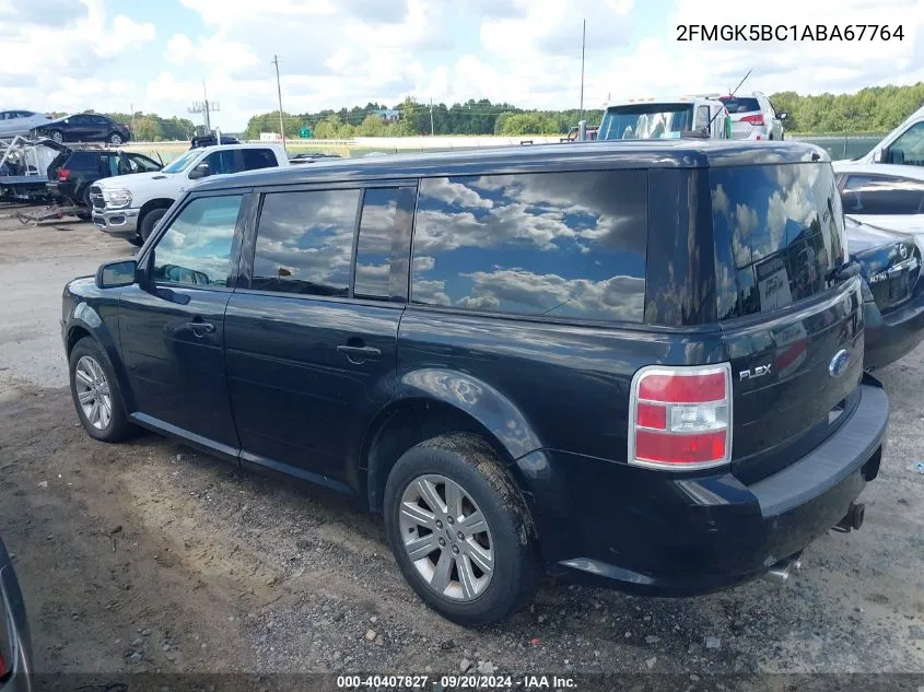 2010 Ford Flex Se VIN: 2FMGK5BC1ABA67764 Lot: 40407827