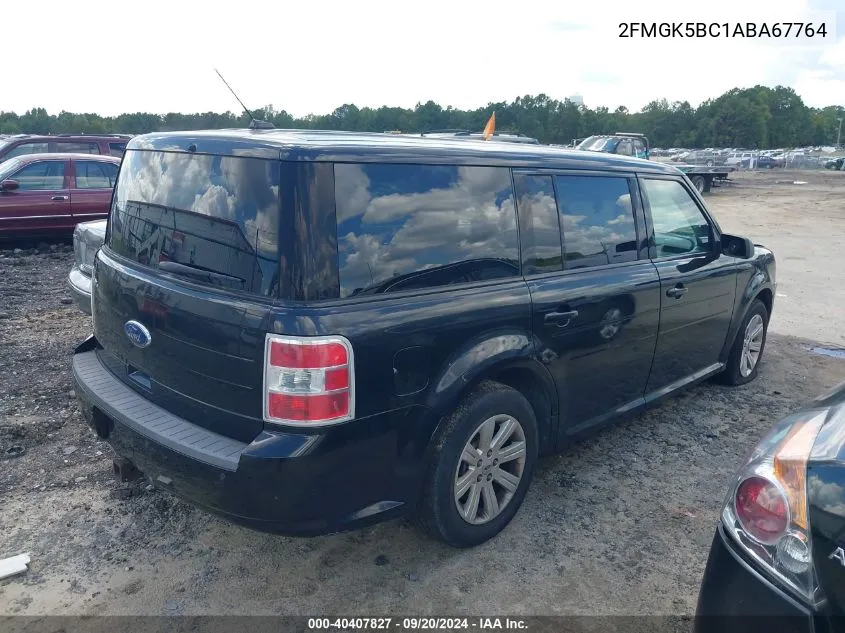 2FMGK5BC1ABA67764 2010 Ford Flex Se