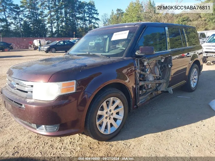 2010 Ford Flex Sel VIN: 2FMGK5CC9ABA76811 Lot: 40416650