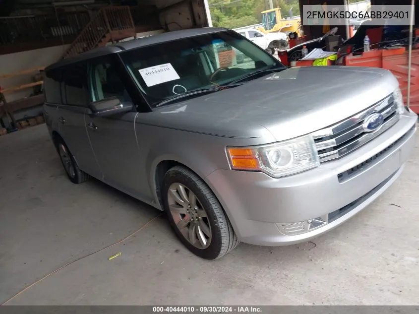 2010 Ford Flex Limited VIN: 2FMGK5DC6ABB29401 Lot: 40444010