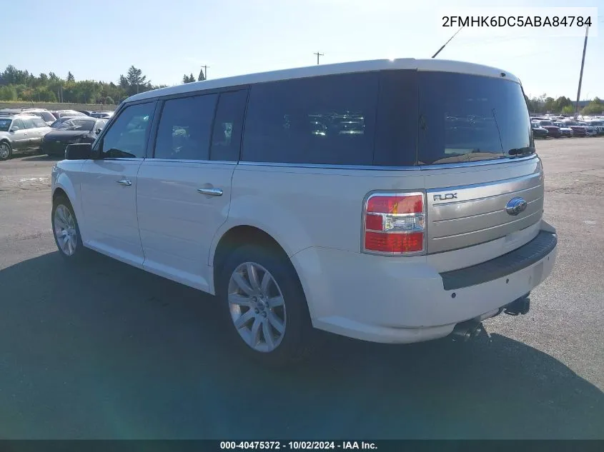 2010 Ford Flex Limited VIN: 2FMHK6DC5ABA84784 Lot: 40475372