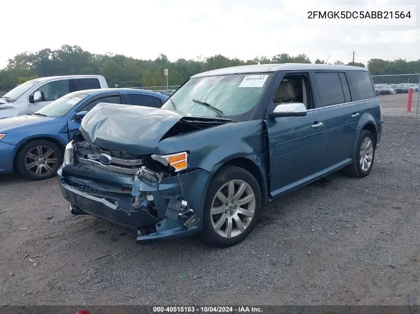 2010 Ford Flex Limited VIN: 2FMGK5DC5ABB21564 Lot: 40515183