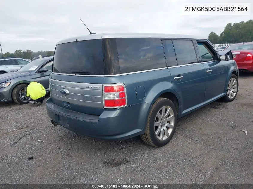 2010 Ford Flex Limited VIN: 2FMGK5DC5ABB21564 Lot: 40515183