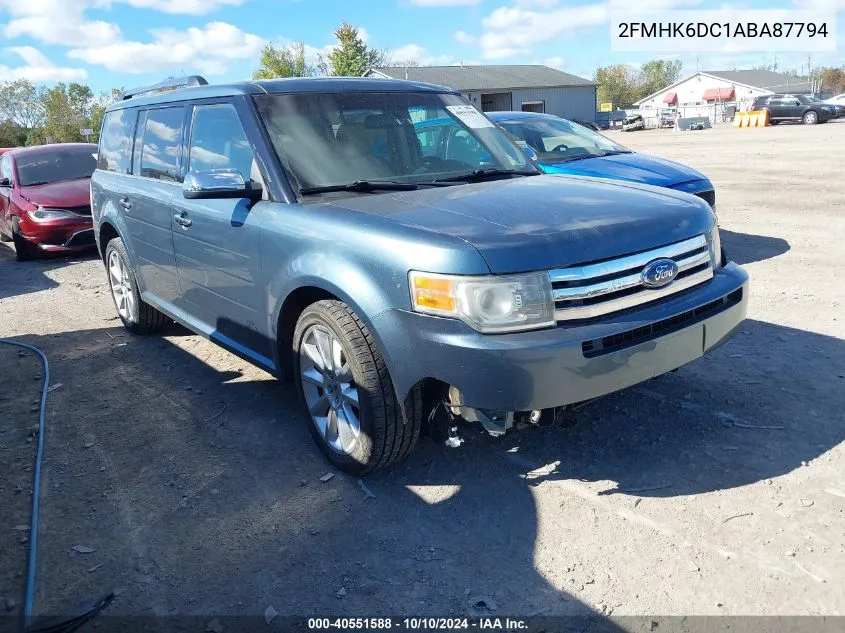 2010 Ford Flex Limited VIN: 2FMHK6DC1ABA87794 Lot: 40551588