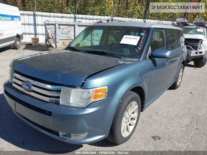 2010 Ford Flex Sel VIN: 2FMGK5CC1ABA14691 Lot: 40561844