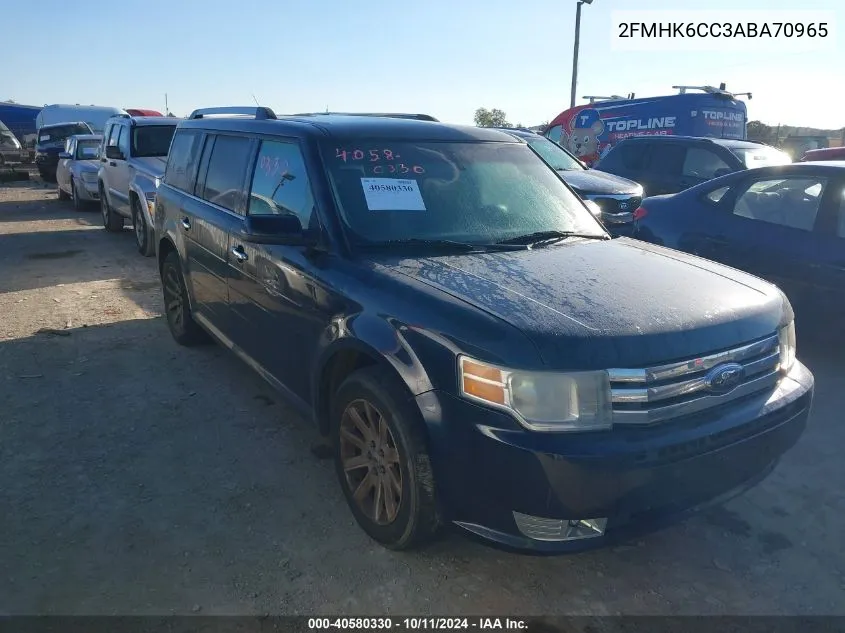 2FMHK6CC3ABA70965 2010 Ford Flex Sel