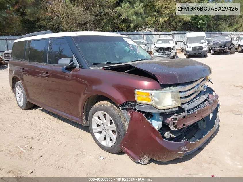 2010 Ford Flex Se VIN: 2FMGK5BC9ABA29425 Lot: 40580953