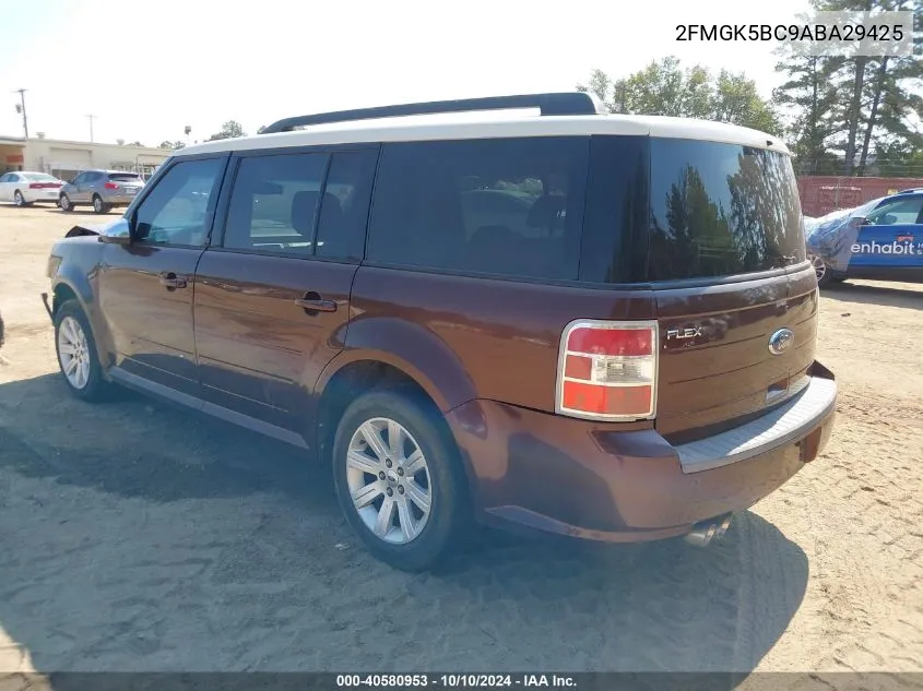 2010 Ford Flex Se VIN: 2FMGK5BC9ABA29425 Lot: 40580953