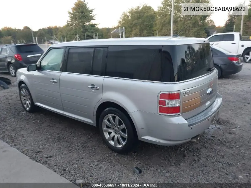 2FMGK5DC8ABA98622 2010 Ford Flex Limited