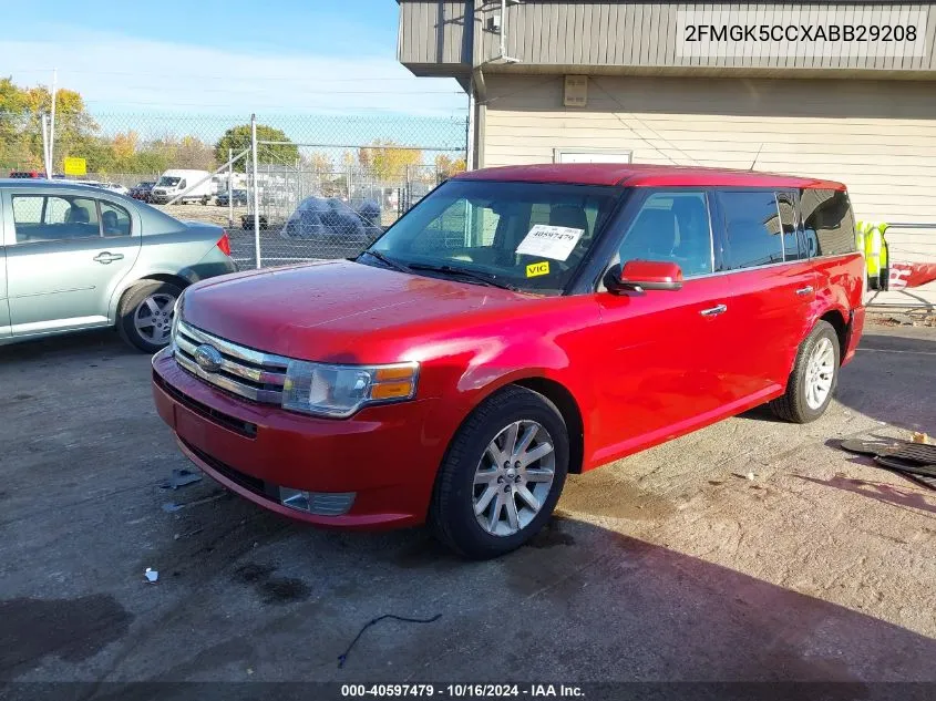 2FMGK5CCXABB29208 2010 Ford Flex Sel