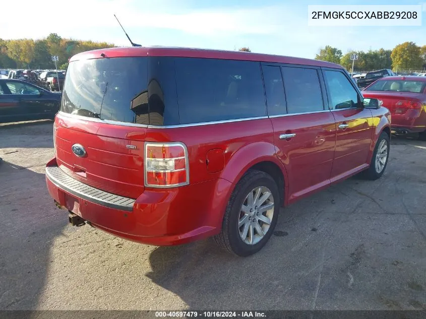 2FMGK5CCXABB29208 2010 Ford Flex Sel