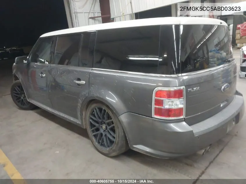 2010 Ford Flex Sel VIN: 2FMGK5CC5ABD03623 Lot: 40605755