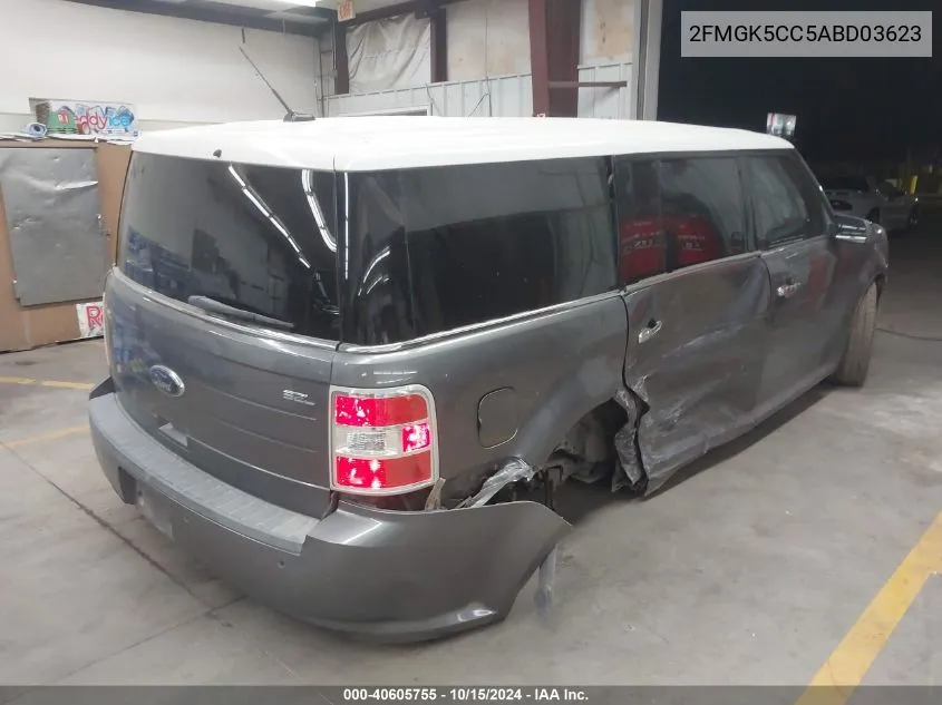 2010 Ford Flex Sel VIN: 2FMGK5CC5ABD03623 Lot: 40605755