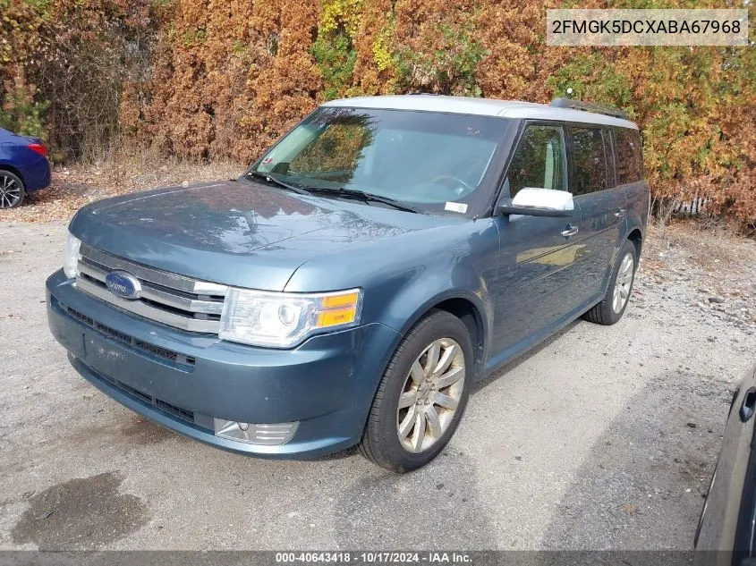 2010 Ford Flex Limited VIN: 2FMGK5DCXABA67968 Lot: 40643418